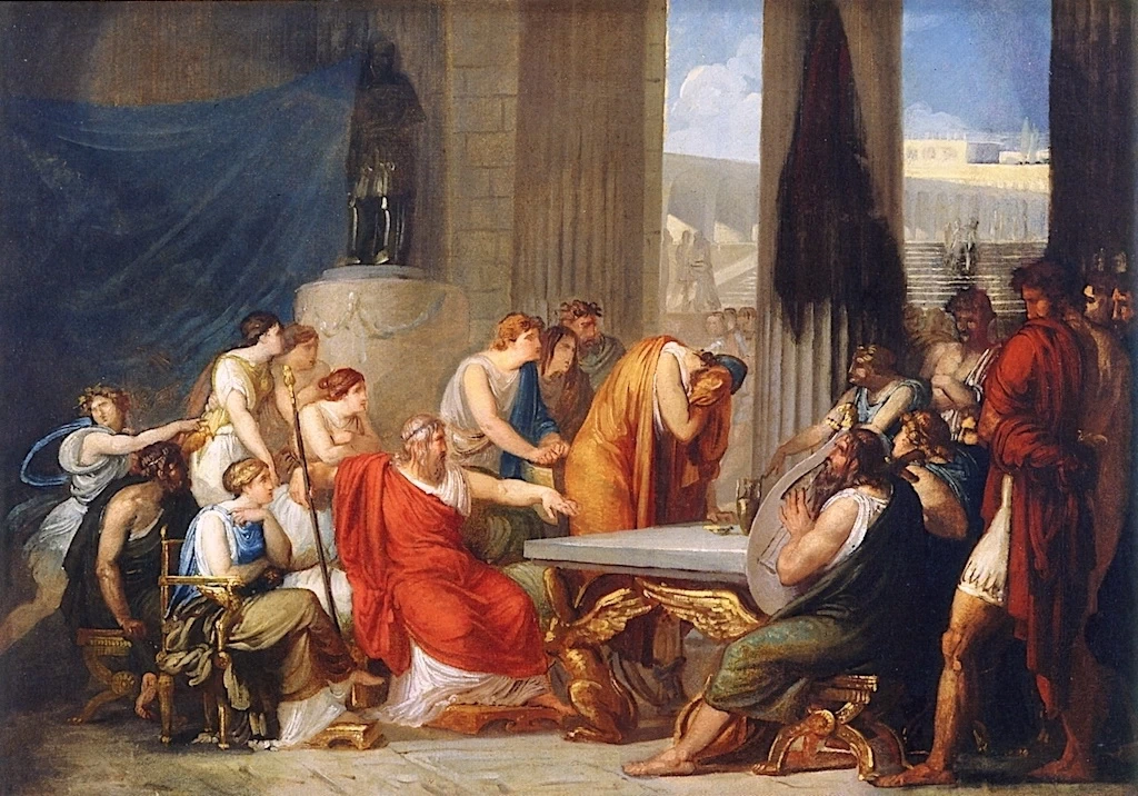 Ulisse alla corte di Alcinoo re dei Feaci - Collezione d’Arte della Banca d’talia, Roma